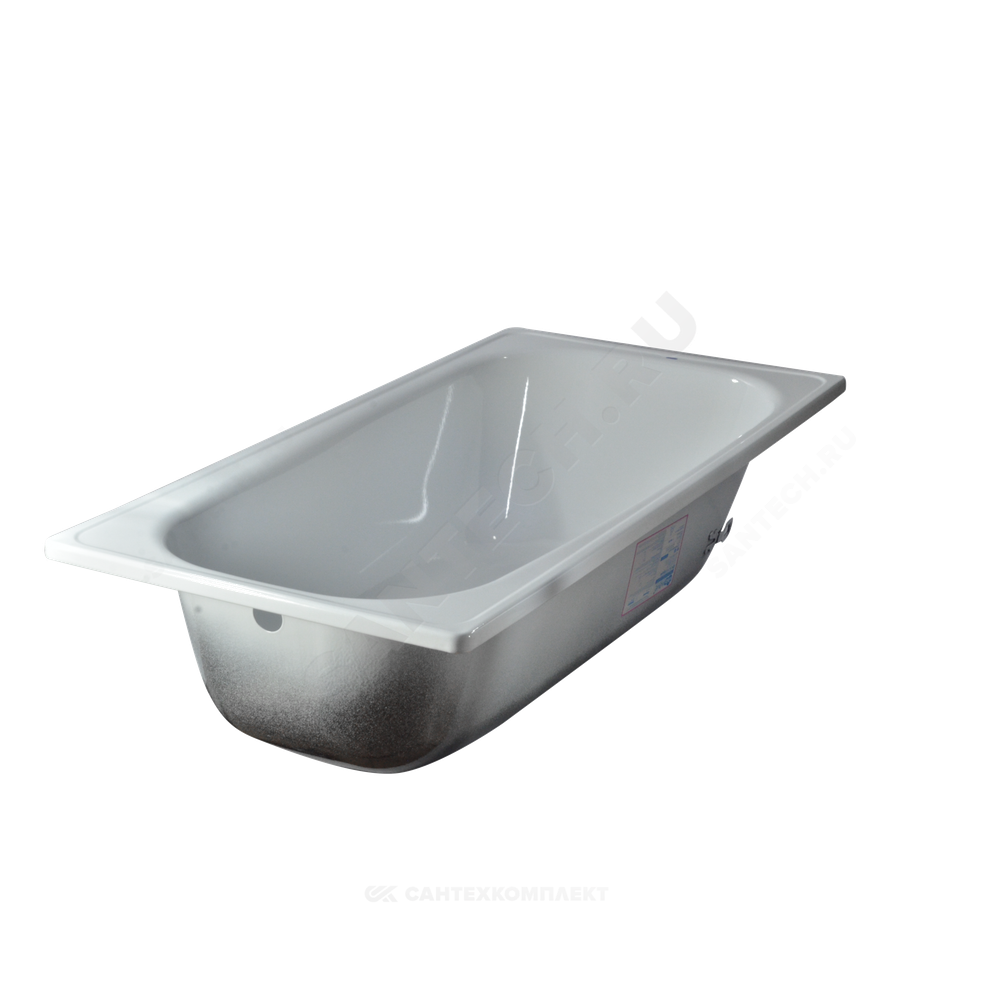 Ванна стальная Classic 150х75см в/к ножки White Wave (Караганда)