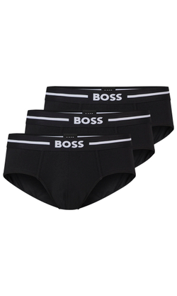 Трусы (набор 3 пары) мужские BOSS HipBr 3P Bold 10243078 01