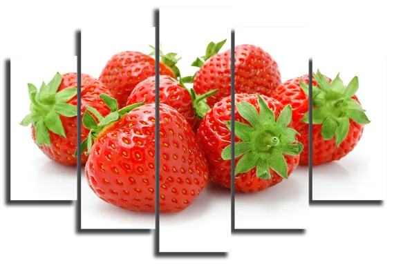 Модульная картина "Клубника"