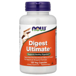NOW Foods, Digest Ultimate™, добавка для улучшения пищеварения, 120 растительных капсул