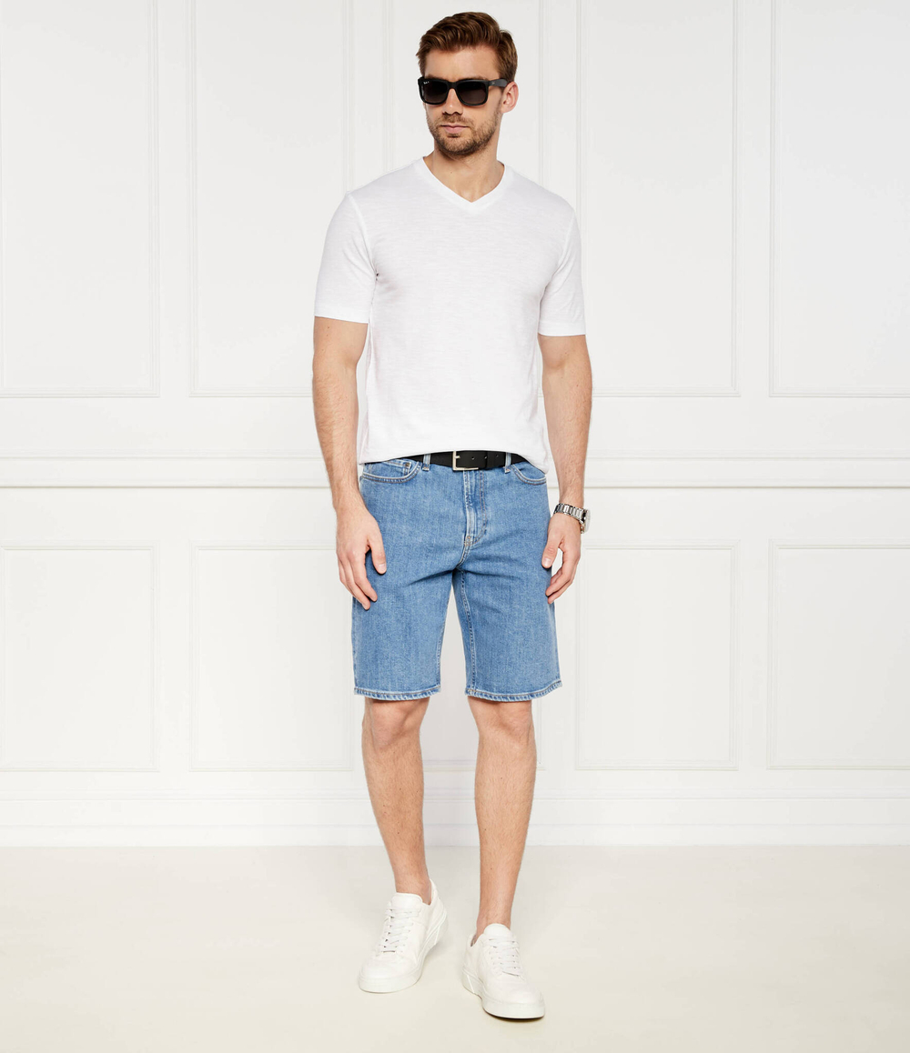 Джинсовые шорты Calvin Klein - голубой(K10K112941)