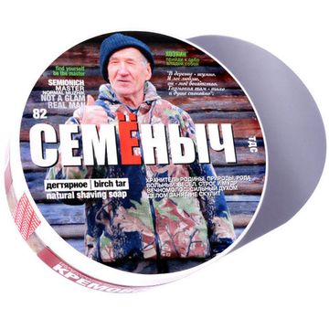 Мыло для бритья ТДС: Семёныч, 85 гр., баночка формула 4