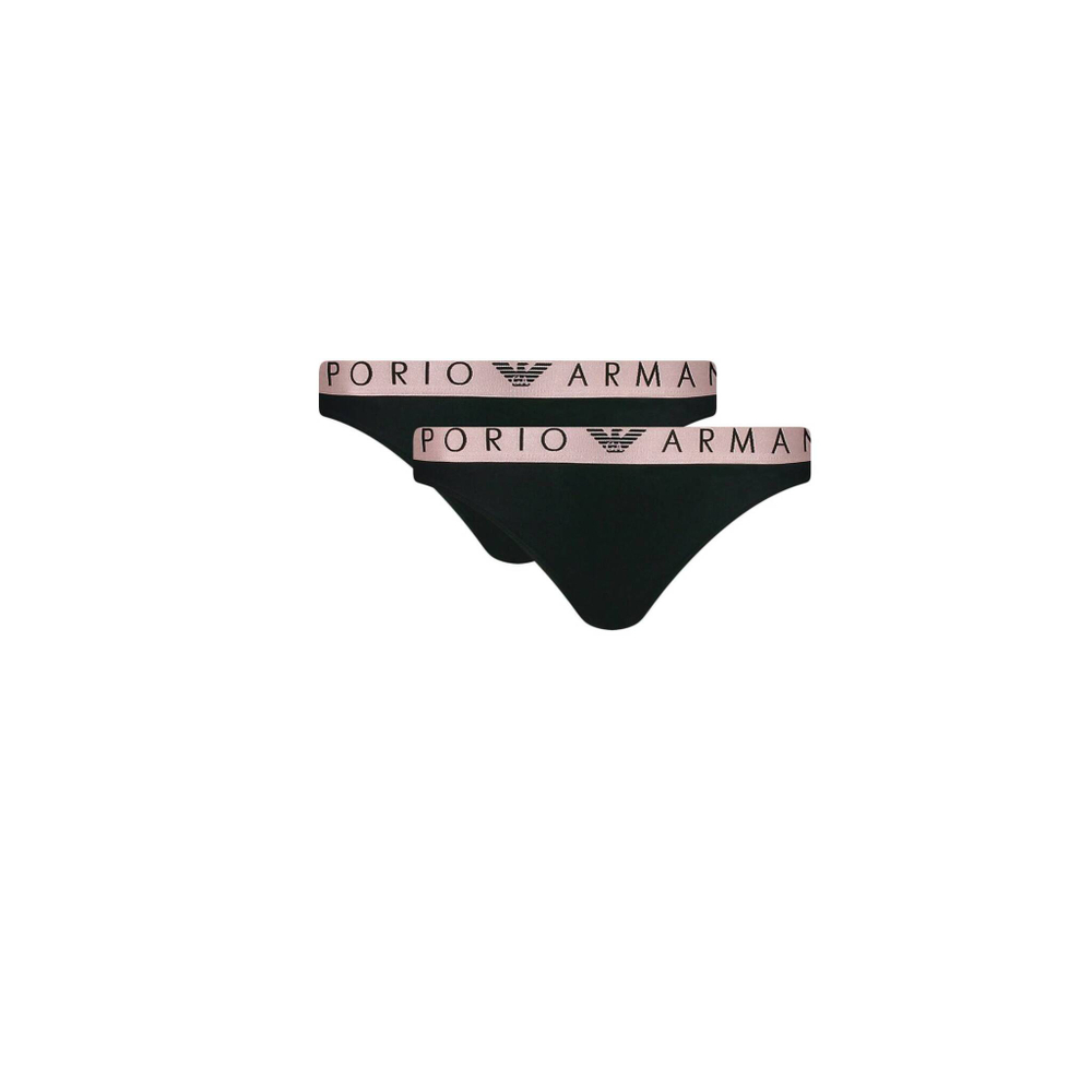 стринги 2 пары Emporio Armani - черный(163333 2F235)
