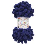 Пряжа Alize (Ализе) Puffy / уп.5 мот. по 100 г, 9м, 360 василек A