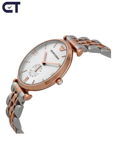Emporio Armani AR1677 Classic мужские наручные часы — классический дизайн в оттенке розового золота