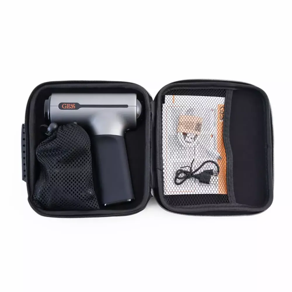 Массажный пистолет GESS Revolver Plus беспроводной
