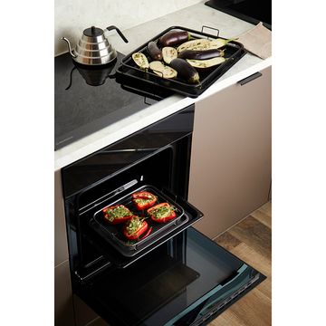 Противень для запекания с решеткой-гриль roast masters, 25х33 см, черный
