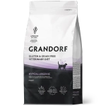 Сухой корм GRANDORF VETERINARY DIET Cat HYPOALLERGENIC Полнорационный диетический корм для кошек с пищевой аллергией или непереносимостью, кролик 2кг