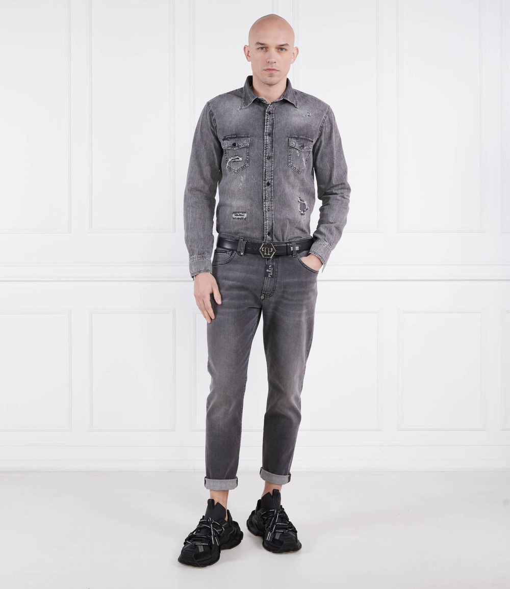 Рубашка Philipp Plein - графитовый (MDP0174 PDE004N)