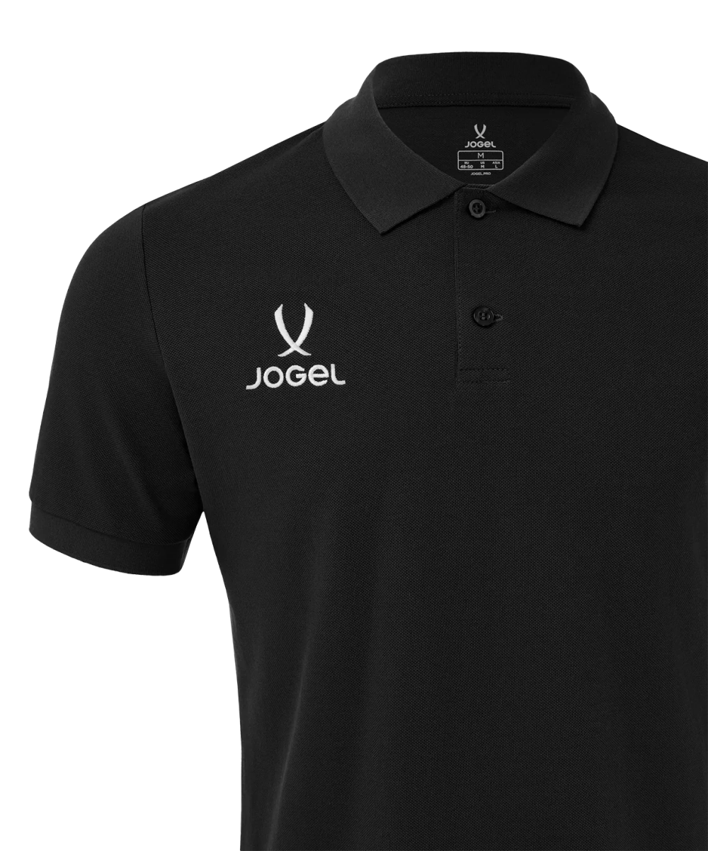 Поло Jogel ESSENTIAL Cotton Polo-K, черный 99