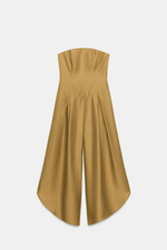 КОМБИНЕЗОН С АСИММЕТРИЧНЫМ НИЗОМ — ZARA