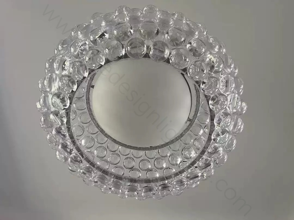 Pendant design lamp CABOCHE media by Foscarini (Clear)