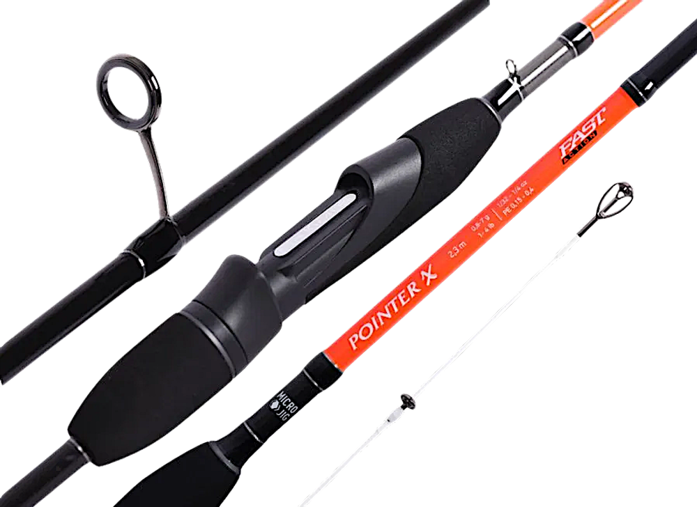 Спиннинг Maximus Pointer-X Microjig 2секц. MMJSPX-21UL 2.1м  0.8-6г Вес77г Тр.длина 1.10м ImF Fast