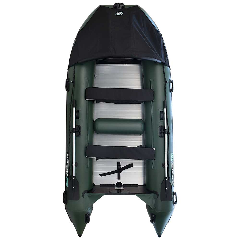 Лодка ПВХ Gladiator Professional D500AL с алюминиевым полом -