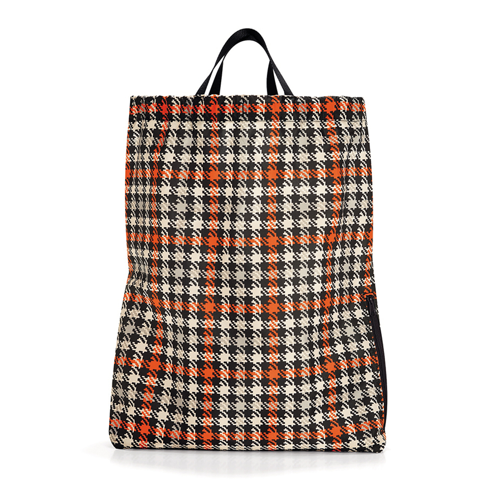 Рюкзак складной mini maxi sacpack glencheck red