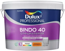 Краска для стен и потолков специальная Dulux Professional Bindo 40 полуглянцевая база BW