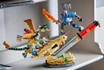 Конструктор Лего Ниндзяго Битва клинков дракона 71871 | LEGO NINJAGO Battle at the Dragon’s Blade | 1016 деталей | 9+