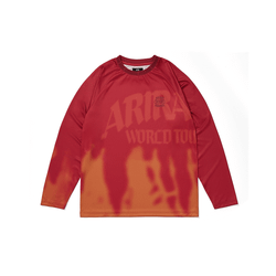 Мерч BTS Long Sleeve T-Shirt (Red) - лонгслив