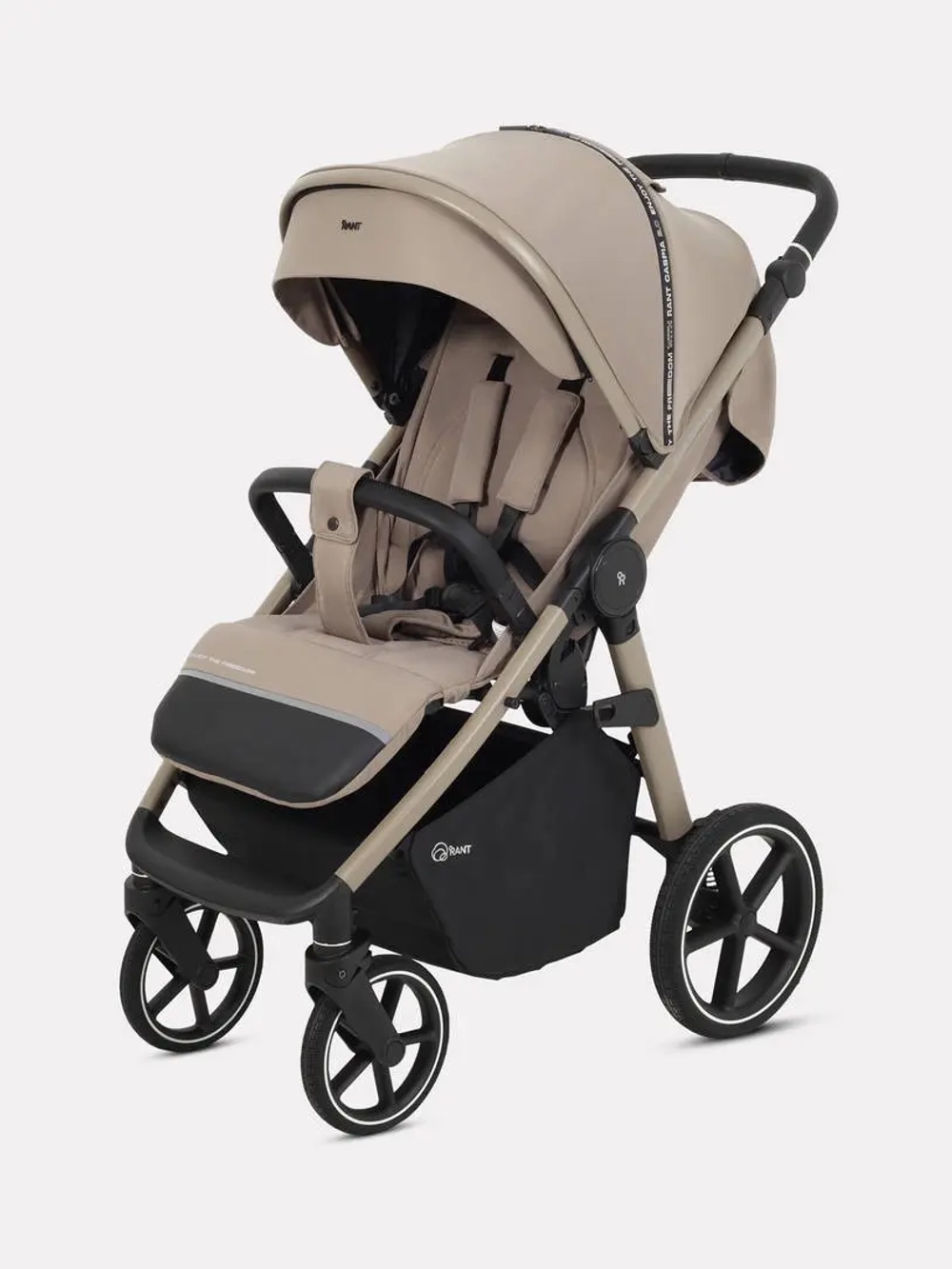 Коляска детская RANT "CASPIA soft" RA100 Sandy Beige