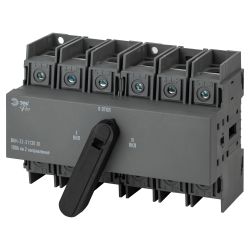 Выключатель-разъединитель ВНК-32-71130 ЭРА PRO mvr30-3-100E 3П 100А на 2 направления с фронтальной рукояткой управления | Электротовары