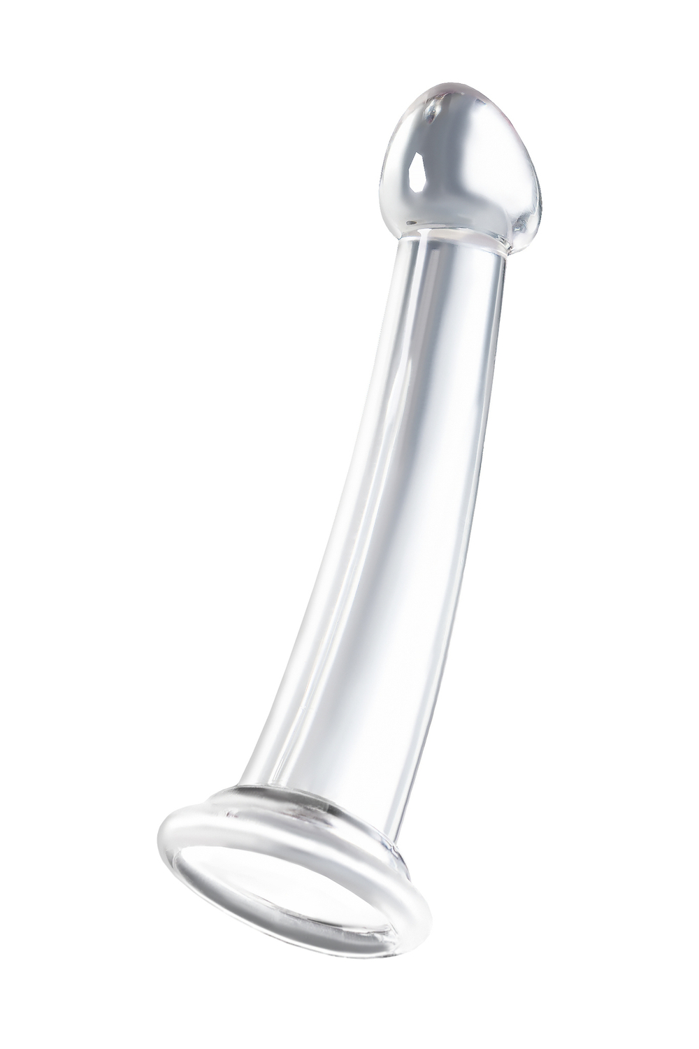 Нереалистичный фаллоимитатор Jelly Dildo прозрачный 15,5 см