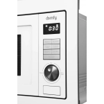 Встраиваемая микроволновая печь Domfy DM2540BW WG 25л. 900Вт, белая