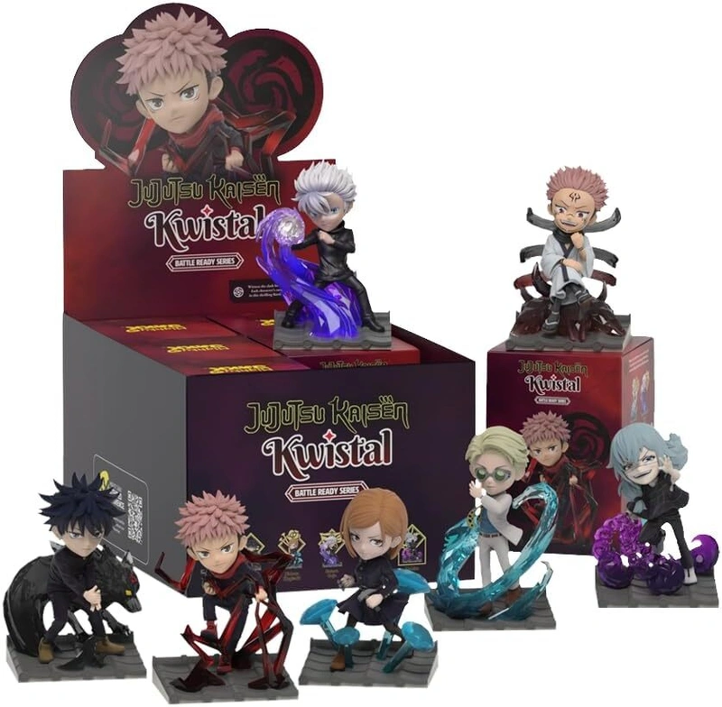 Случайная Фигурка Mighty Jaxx Jujutsu Kaisen Kwistal Fwenz (Battle Ready Series)