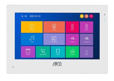 ЛКД-ДМ-1080-7W/1 Видеодомофон c облачным сервисом WIFI, 7", черный Обрезана вилка