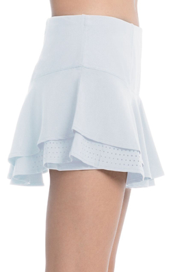 Теннисная юбка Lucky in Love Tech Performance Vibrance Skirt - white