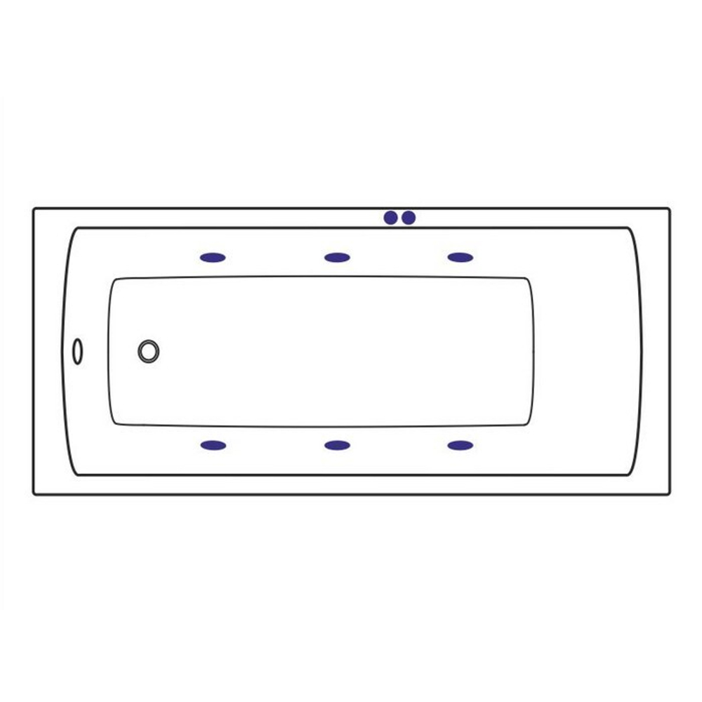Акриловая ванна Excellent Aquaria Soft 160x70 WAEX.AQU16.SOFT
