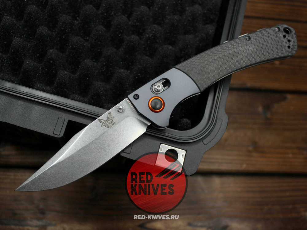 Нож Benchmade Crooked River Carbon A+++ GRAY