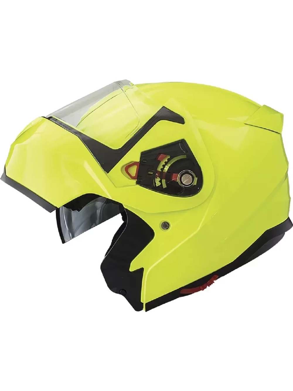 Шлем SHIRO SH501 Freedom Yellow Fluor XS