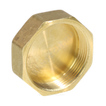 Заглушка латунь Ду 15 (1/2") ВР LD LD.65.504.15