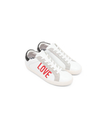 Кожаные кроссовки Love Moschino - белый(JA15532G0EIAB)