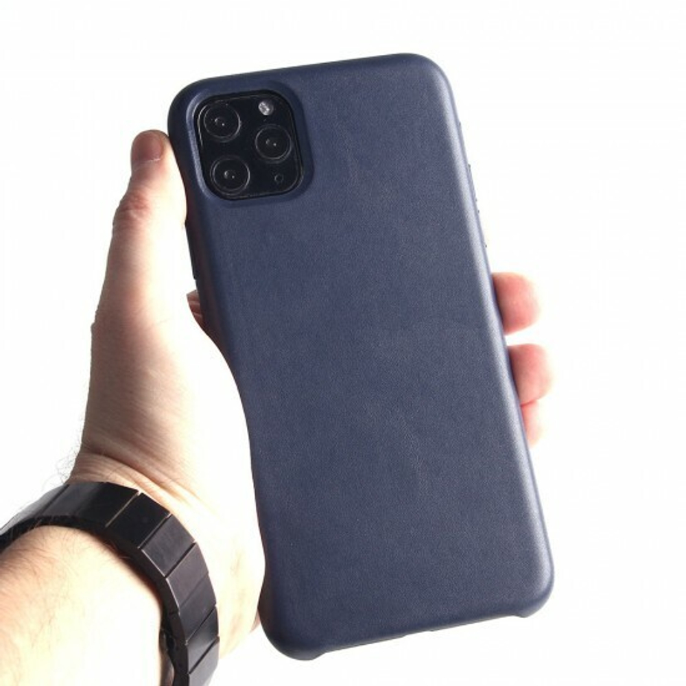 Кожаный чехол для iPhone 11 Pro Max, 012237 Бежевый