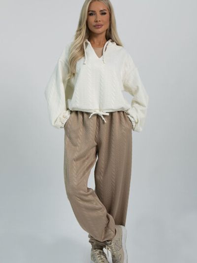 Костюм Спорт шик (бежево-белый) К16398-10М LT Collection