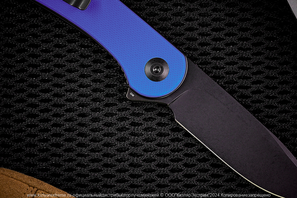 Нож Civivi Elementum C907X сталь D2 BlackWash рукоять Blue G10