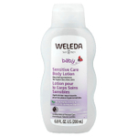 Weleda, детский лосьон для чувствительной кожи тела, экстракт белой мальвы, 200 мл (6,8 жидк. унции)