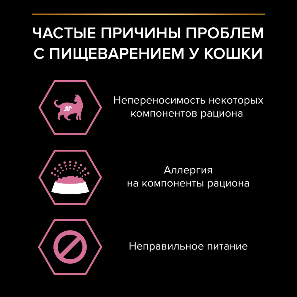 Сухой корм PRO PLAN DELICATE DIGESTION для взрослых кошек с чувствительным пищеварением особые предпочтения в еде ягненок 10 кг