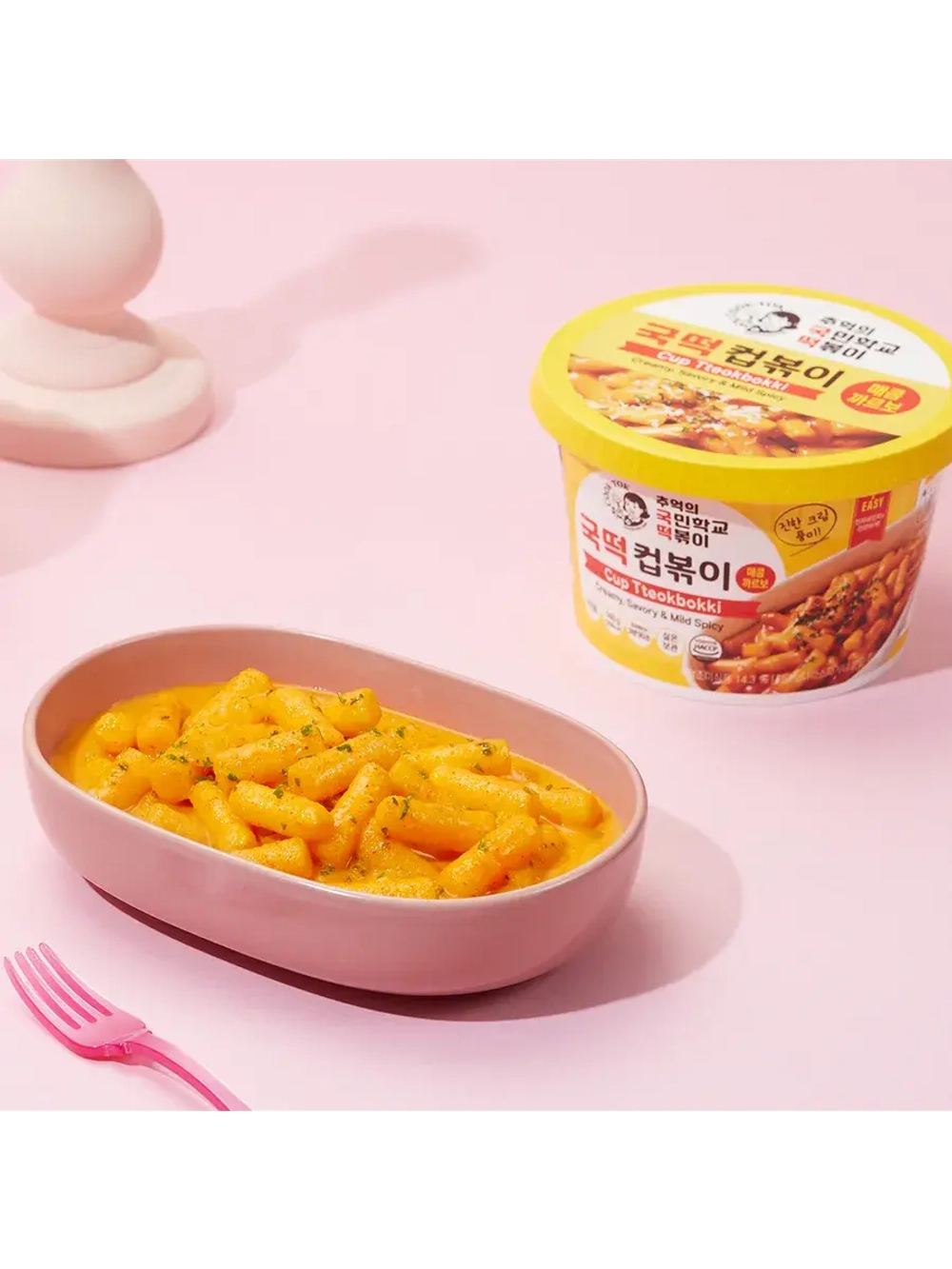Токпокки в сладко-остром, сливочном соусе CupBokki 2 шт