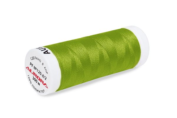 Нитки для креативных работ Aurora №120, 300 м, цв. PF274, 5 катушек