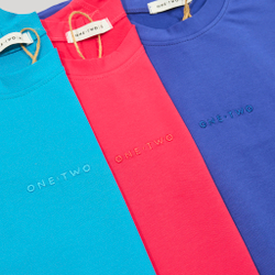 T-shirt LOGO Clematis Blue