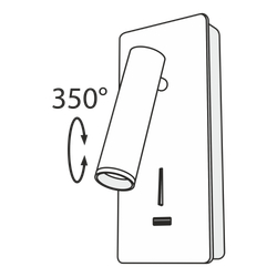 Настенный светильник (бра) Technical C041WL-L3W3K