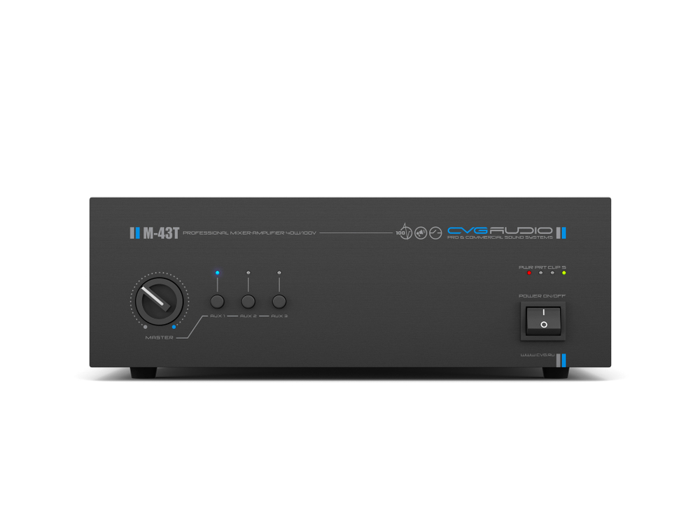 CVGAUDIO M-43T усилитель для фоновой музыки 100V