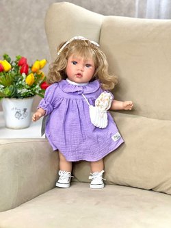 Кукла для девочки 45см Сюзетт мягконабивная (N4520K)