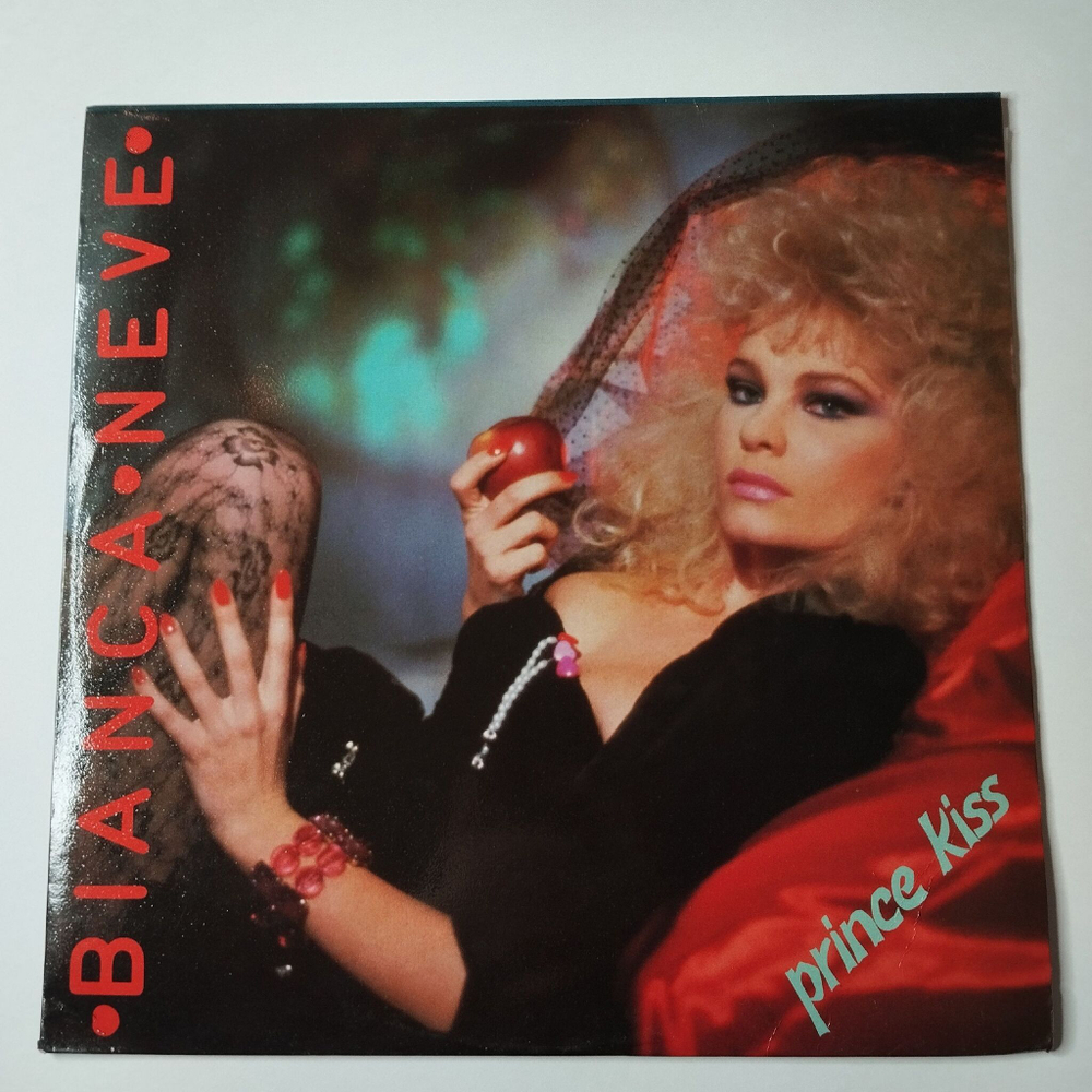 Винтажная виниловая пластинка LP Bianca Neve Prince Kiss (Spain 1986) Maxi Single 45 RPM