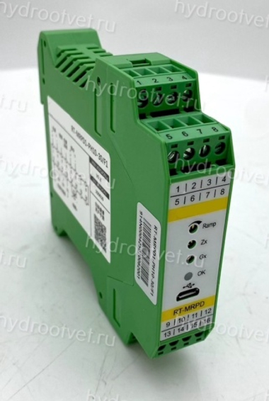 RT-MRPD1-PH10-30/F1 - Электронный усилитель внешний для управления клапаном - пропорциональный регулятор расхода 4WRPH10, сигнал 4-20 мА