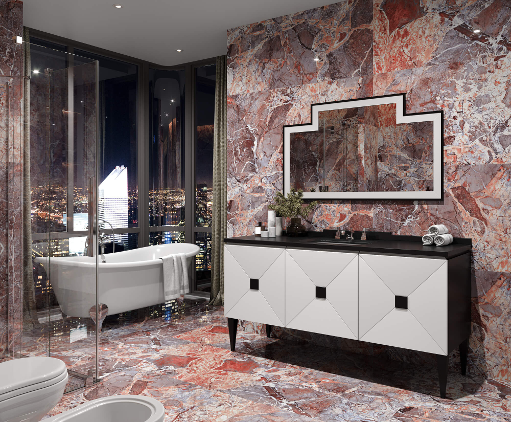 ARTCER Exclusive Marble Espanol Red 60x120