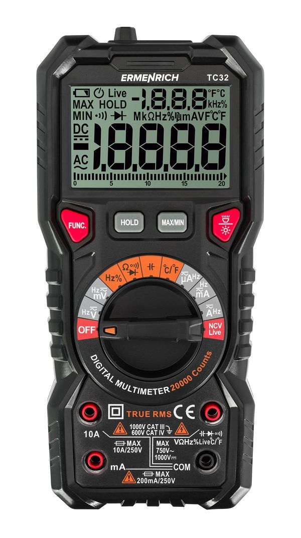Цифровой мультиметр Ermenrich Zing TC32