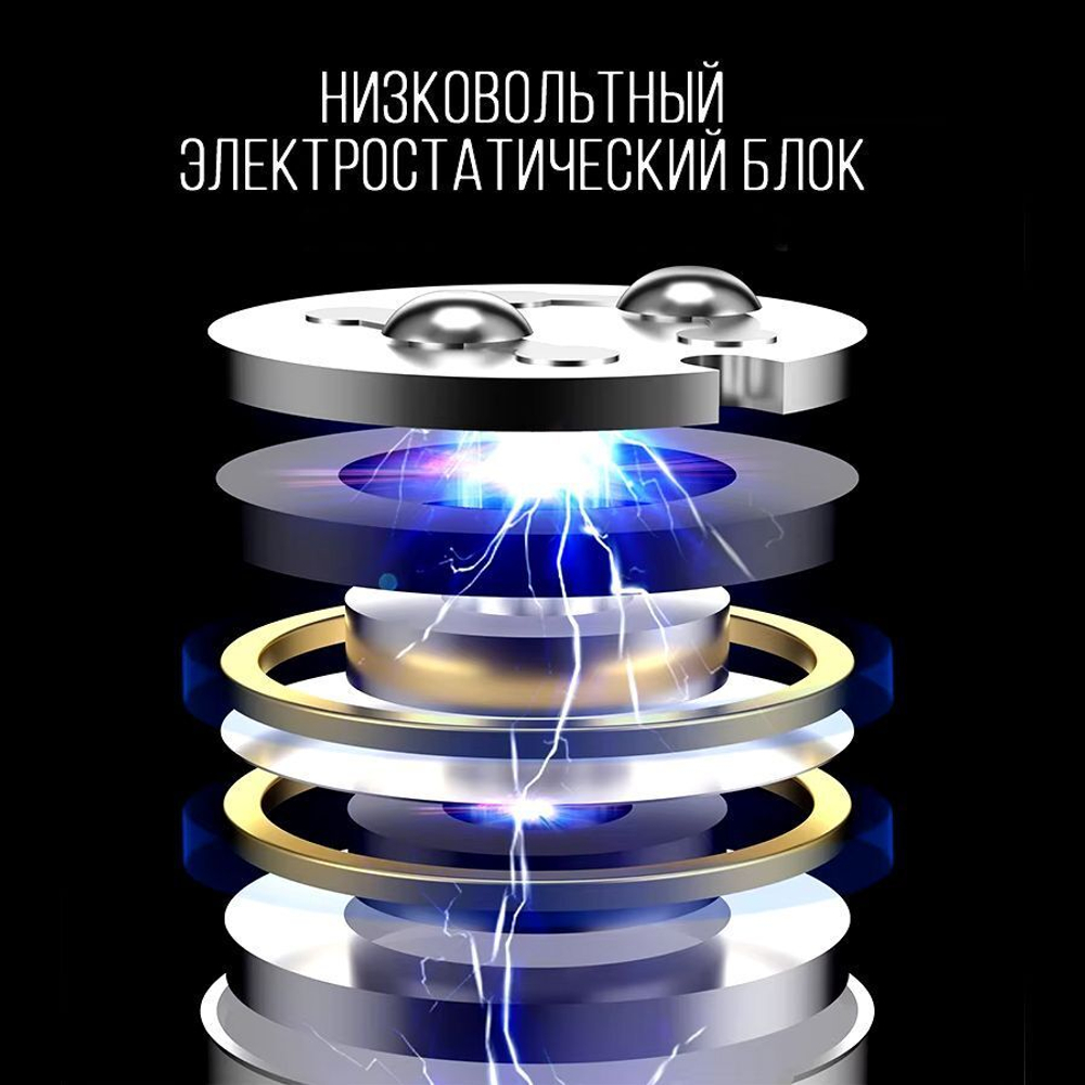 Наушники KZ ZEX Pro с микрофоном, серебристые